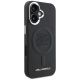 4. Etui Karl Lagerfeld Initial & Metal Logo MagSafe na iPhone 16 - czarne