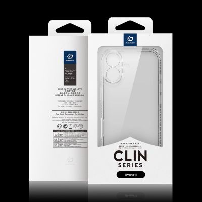 2. Etui Dux Ducis Clin na iPhone 17 - przezroczyste