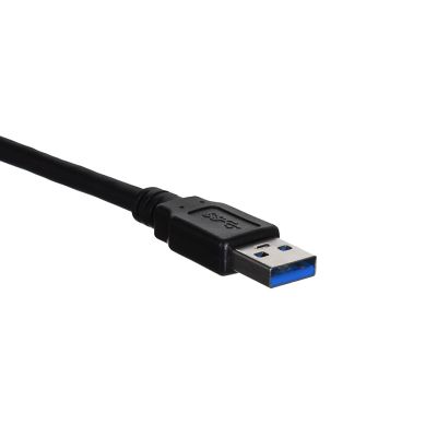 4. LANBERG KABEL USB-A 3.0 M/M 1M CZARNY CA-USBA-30CU-0010-BK