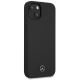 4. Etui Mercedes Silicone Line na iPhone 13 mini - czarne