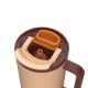 11. Kubek termiczny ze słomką Kambukka Rio Tumbler 950ml, Almond Dream