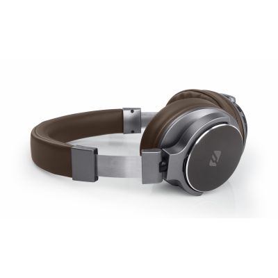 4. Muse M-278 BT Zestaw słuchawkowy Bezprzewodowy Opaska na głowę Micro-USB Bluetooth Brązowy, Srebrny