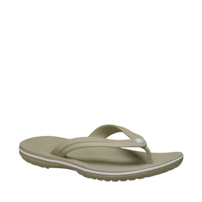 2. Klapki Crocs Crocband Flip zielone 11033 1WY