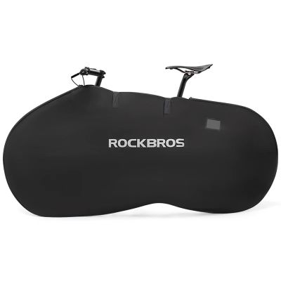 2. Pokrowiec elastyczny Rockbros D002 torba transportowa na rowery szosowe i górskie 26" - czarny