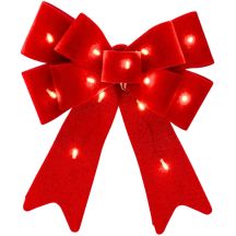 KOKARDA DEKORACYJNA 25CM LED