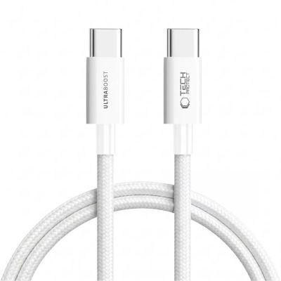 2. Kabel Tech-Protect Ultraboost Lite USB-C / USB-C 60W / 3A 150 cm - biały