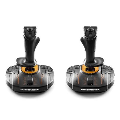 8. Thrustmaster T.16000M FCS SPACE SIM DUO Czarny, Pomarańczowy USB Joystick Analogowa/Cyfrowa PC