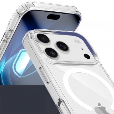 13. Etui 3mk Armor MagCase na iPhone 17 Pro - przezroczyste