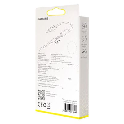 16. Adapter Baseus L54 do słuchawek USB-C / mini jack 3.5mm DAC 24 bit 48 KHz - czarny