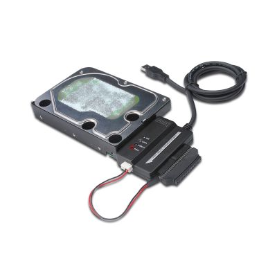 3. Konwerter IDE, SATA na USB 3.0 z zasilaczem (12V/2A)
