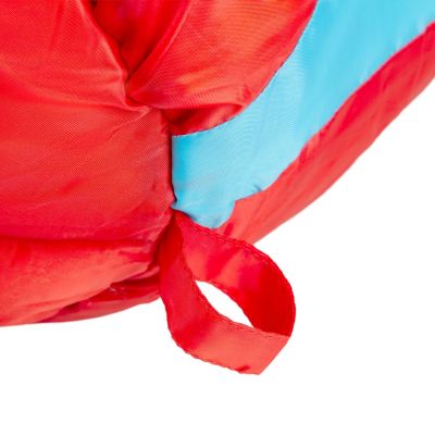 10. Śpiwór NILS CAMP NC2012 Czerwono-niebieski