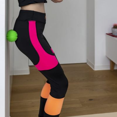 7. Wałek Fizjo Spiky do masażu i rehabilitacji Tullo duoball 15,5 cm czerwony REF864