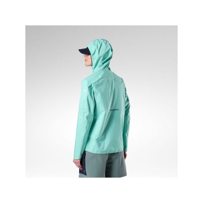 4. Kurtka damska ROSSIGNOL W Rainproof 2.5L Shell Jkt zielona