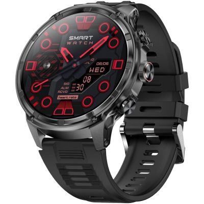 5. Smartwatch Gravity Czarny Pasek + Bransoleta GT41-1