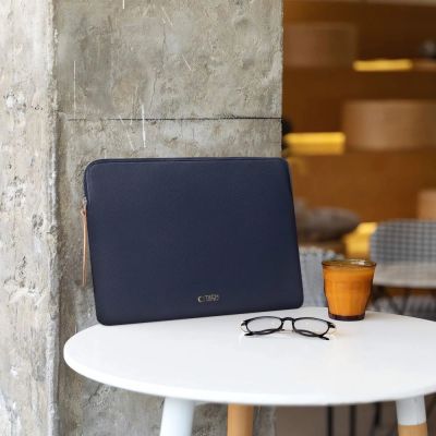 9. Torba Tech-Protect Fleece na laptopa 13-14" - niebieska