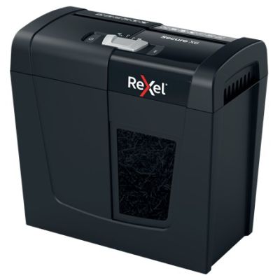 4. Rexel  Niszczarka Secure X6, (P-4), 6 kartek, 10 l kosz