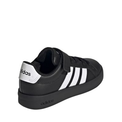 3. Buty dla dzieci adidas Grand Court 3.0 czarno-białe KJ4369