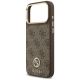 6. Etui Guess 4G Strass Logo MagSafe na iPhone 17 Pro Max - brązowe