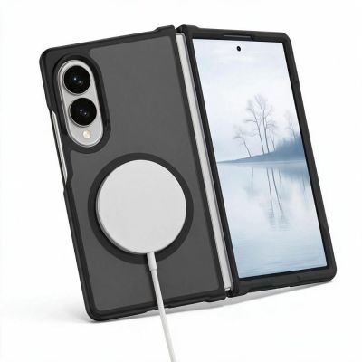 8. Etui Tech-Protect Magmat MagSafe na Samsung Galaxy Z Fold 8 - czarne matowe