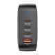 5. ładowarka Verbatim Mini GaN 165W 3xUSB-C 1xUSB-A US/EU/UK