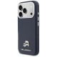 2. Etui Karl Lagerfeld Karl & Choupette Head Pins Saffiano MagSafe na iPhone 17 Pro Max - niebieskie