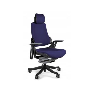 Fotel biurowy Wau BL412 tkanina navyblue/czarny