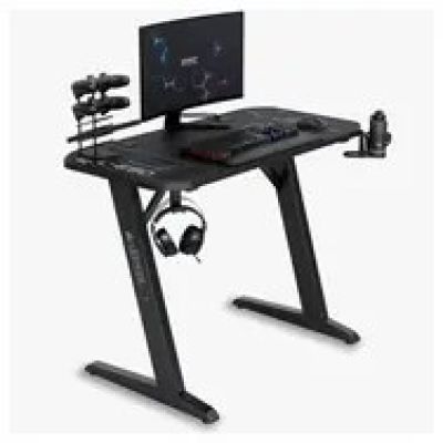 Biurko SENSE7 Nomad Cybernetic Czarne 100 cm x 50 cm 100x50 cm
