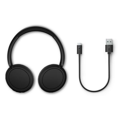 8. Philips 5000 series TAH5209BK/00 słuchawki/zestaw słuchawkowy Bezprzewodowy Opaska na głowę Połączenia/muzyka Bluetooth Czarny