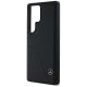 6. Etui Mercedes Leather Curved Stitches na Samsung Galaxy S25 Ultra - czarne