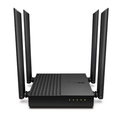 15. Router TP-LINK Archer C64 Obsługa standardu Wi-Fi 802.11ac Wave2 – 867 Mb/s w paśmie 5 GHz i 400 Mb/s w paśmie 2,4 GHz†.