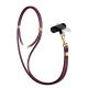 5. Smycz do smartfona 3mk EasyClip Elite - bordowa