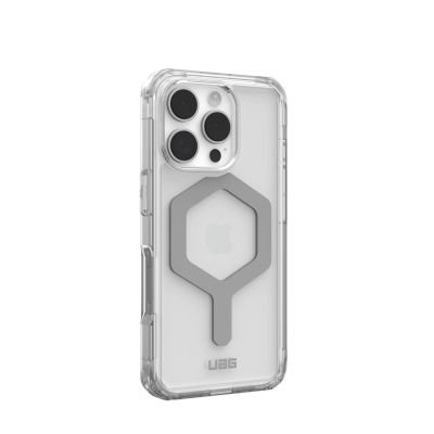 4. Urban Armor Gear Plyo pokrowiec na telefon komórkowy 16 cm (6.3") Srebrny, Przezroczysty