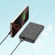 20. Powerbank Wozinsky WLWP-10KA0Y3S 22,5W PD Qi2 10000 mAh, z podstawką, 1x USB-A, 1x USB-C - czarny