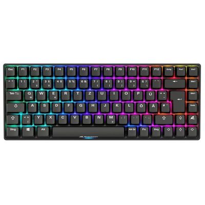 7. Klawiatura Gamingowa Sharkoon SKILLER SGK50 S3 PBT - Gateron G Pro 3.0 Żółta