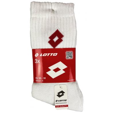 3. Skarpety Frotte LOTTO białe 3 pary 069609