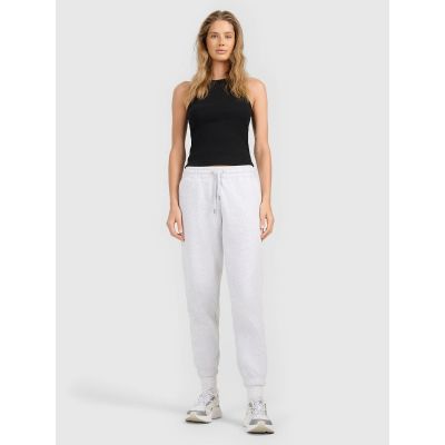6. Top slim z prążkowanej dzianiny damski 4F 4FRAW25TSLEF310-20S