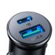 4. Mini ładowarka samochodowa Joyroom JR-CCN05 30W USB-A USB-C - czarna
