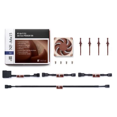 6. Wentylator NOCTUA NF-A6x15 FLX Slim 60x15mm
