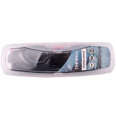 2. Okulary pływackie Crowell Splash Jr okul-splash-czarn-czerw