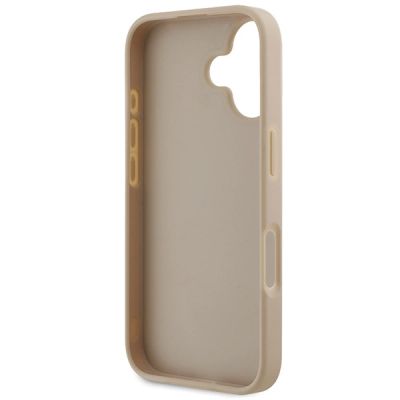 7. Etui DKNY Checkered Pattern & Printed Stripes na iPhone 16 - różowe