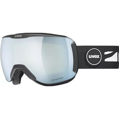 Uvex Downhill 2100 CV gogle do sportów zimowych Czarny Unisex Biały Soczewka sferyczna