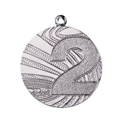 10. Medal stalowy srebrny drugie miejsce