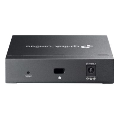 2. TP-Link Omada ES205G łącza sieciowe Zarządzany Gigabit Ethernet (10/100/1000) Czarny