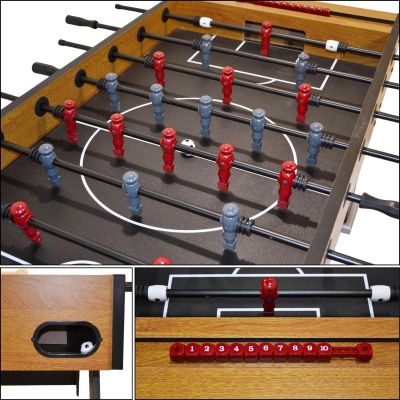 5. STÓŁ DO GRY W PIŁKARZYKI 153x76x81CM 60KG ENERO