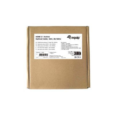5. Ultra High Speed - Kabel HDMI z Ethernetem - HDMI męski na męski HDMI - 50,0 m - Aktywny kabel optyczny (AOC), obsługa 8K 60 Hz