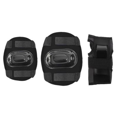 2. Ochraniacze zestaw Nils Extreme CZARNY rozmiar XS H108