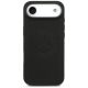 3. Etui Mercedes Leather Vintage Logo MagSafe na iPhone Air - czarne
