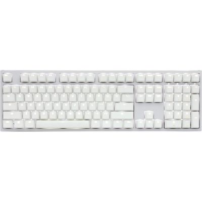 9. Ducky ONE 2 White Edition klawiatura Uniwersalne USB Niemiecki Biały