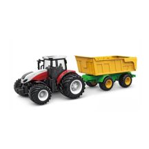 RC Traktor Amewi z Uchylnym Wieszakiem LiIon 500mAh biały/6+