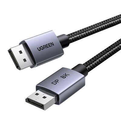 Kabel Ugreen DP120 DisplayPort 1.4 3m - czarny